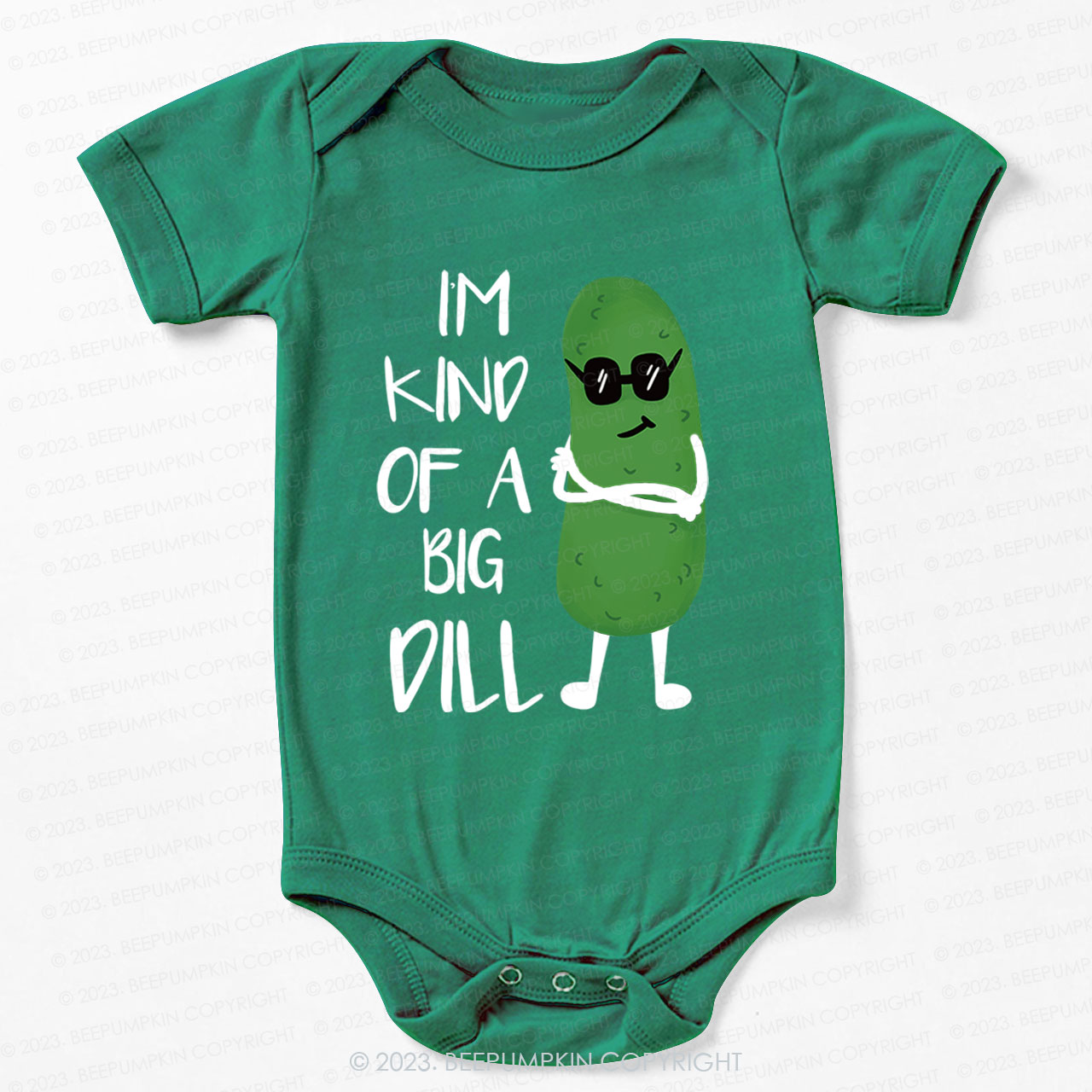 I'm Kind of A Big Dill Bodysuit For Baby 7