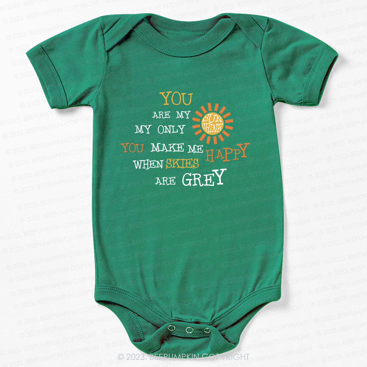 You Are My Sunshine Bodysuit For Baby 