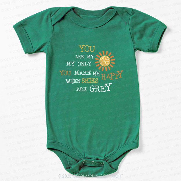 You Are My Sunshine Bodysuit For Baby 