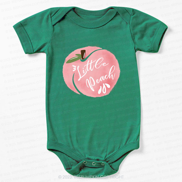 Baby  Peach Bodysuit For Baby 
