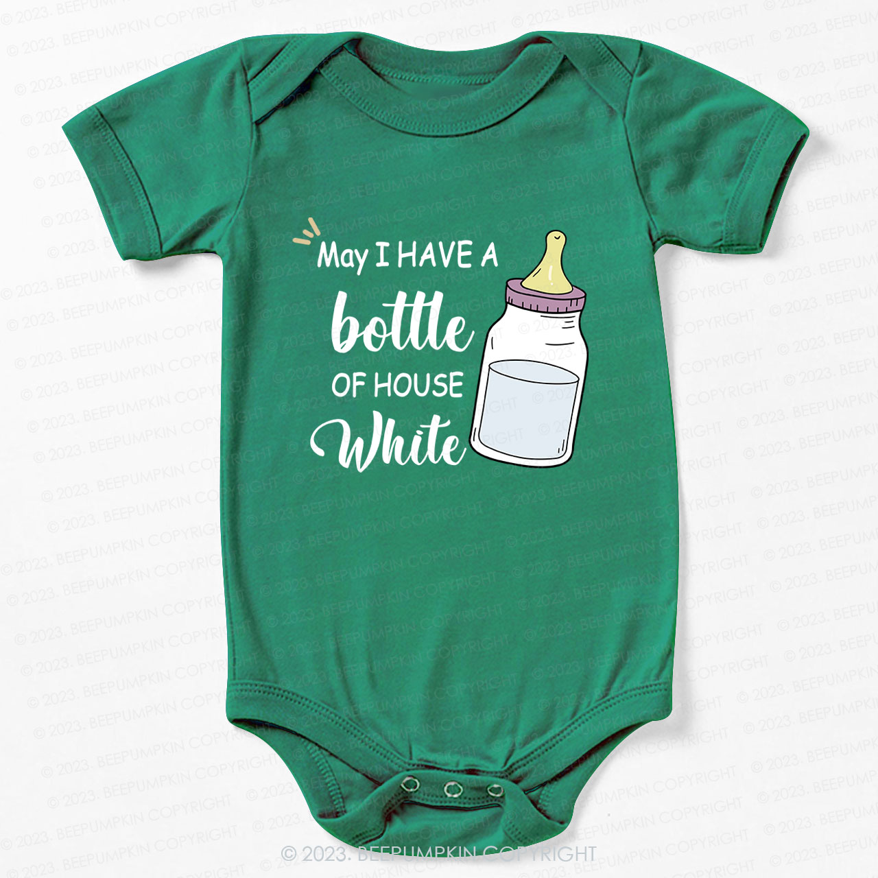 House White Bodysuit For Baby 