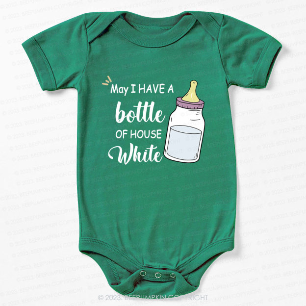 House White Bodysuit For Baby 