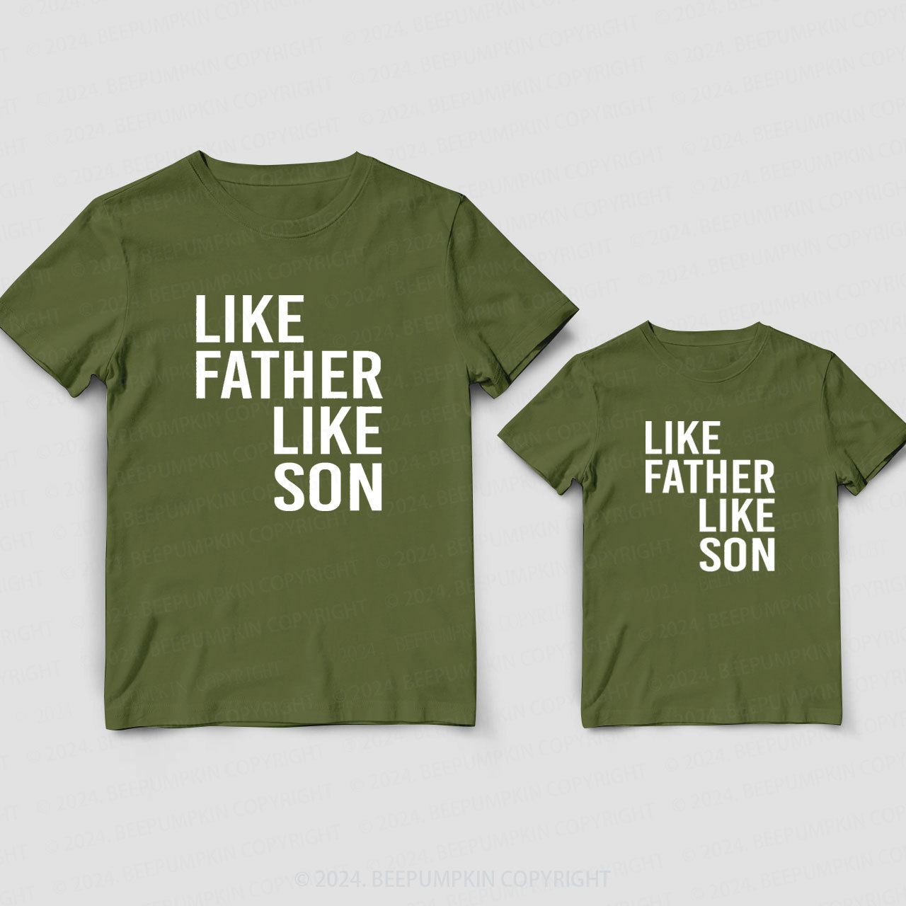 Like Father Like Son Daddy And Me Matching Shirt