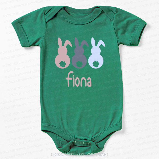 Three Rabbits Bodysuit For Baby 