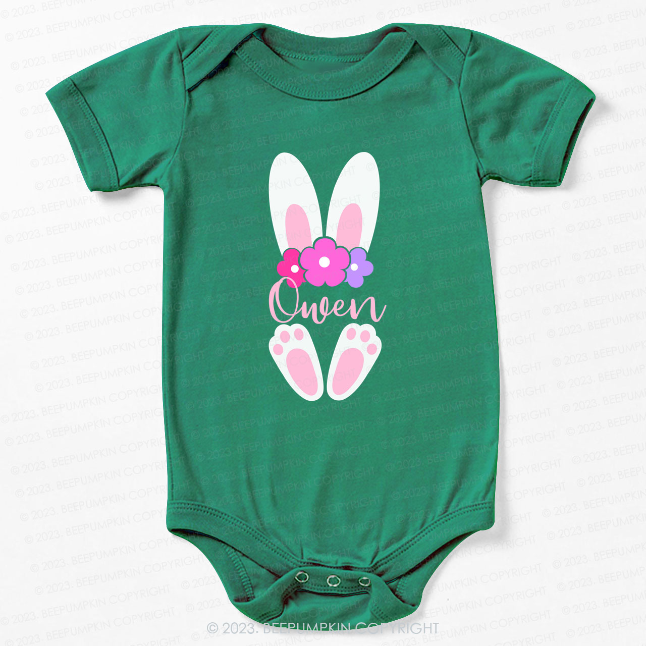 Easter Cute Rabbit Bodysuit For Baby