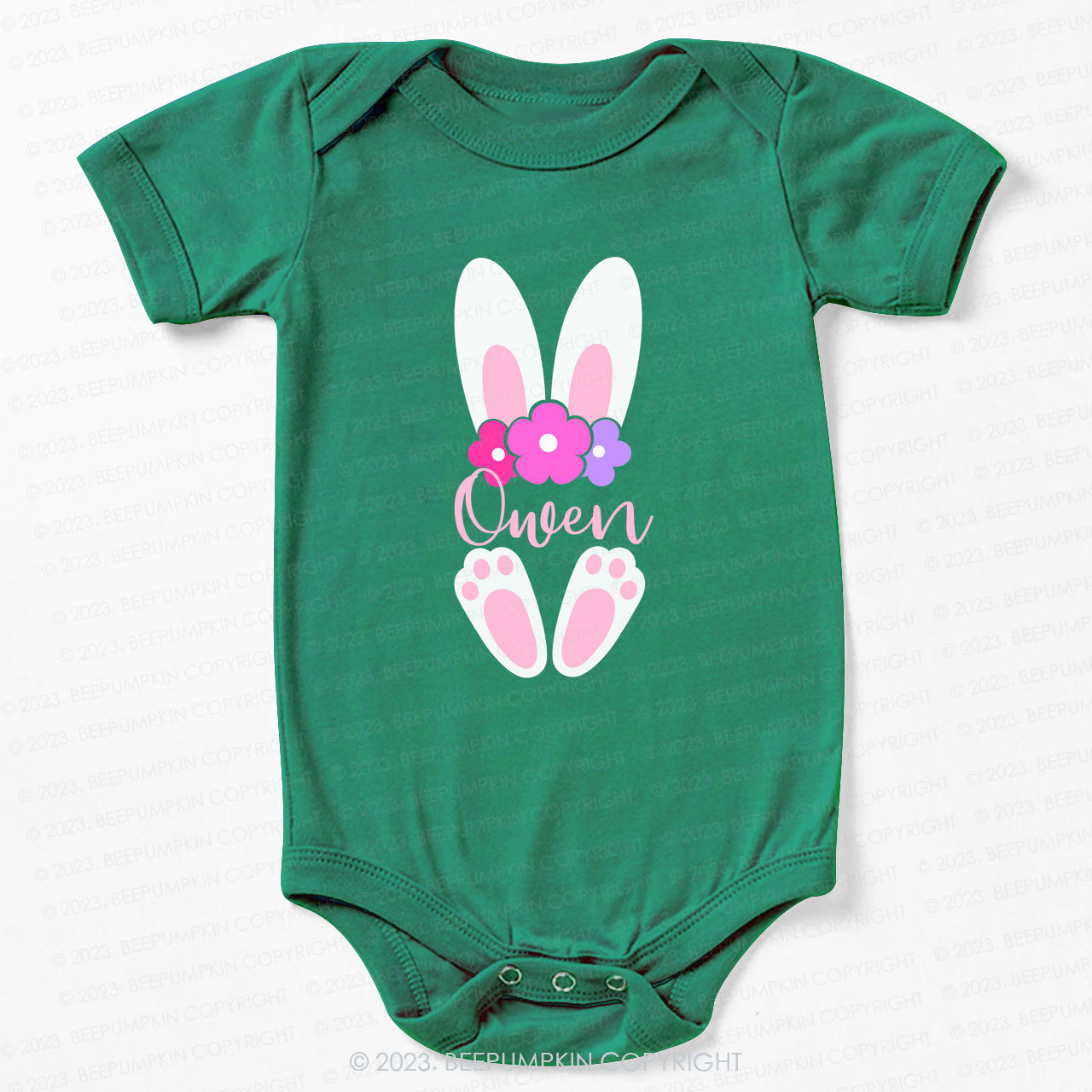 Easter Cute Rabbit Bodysuit For Baby