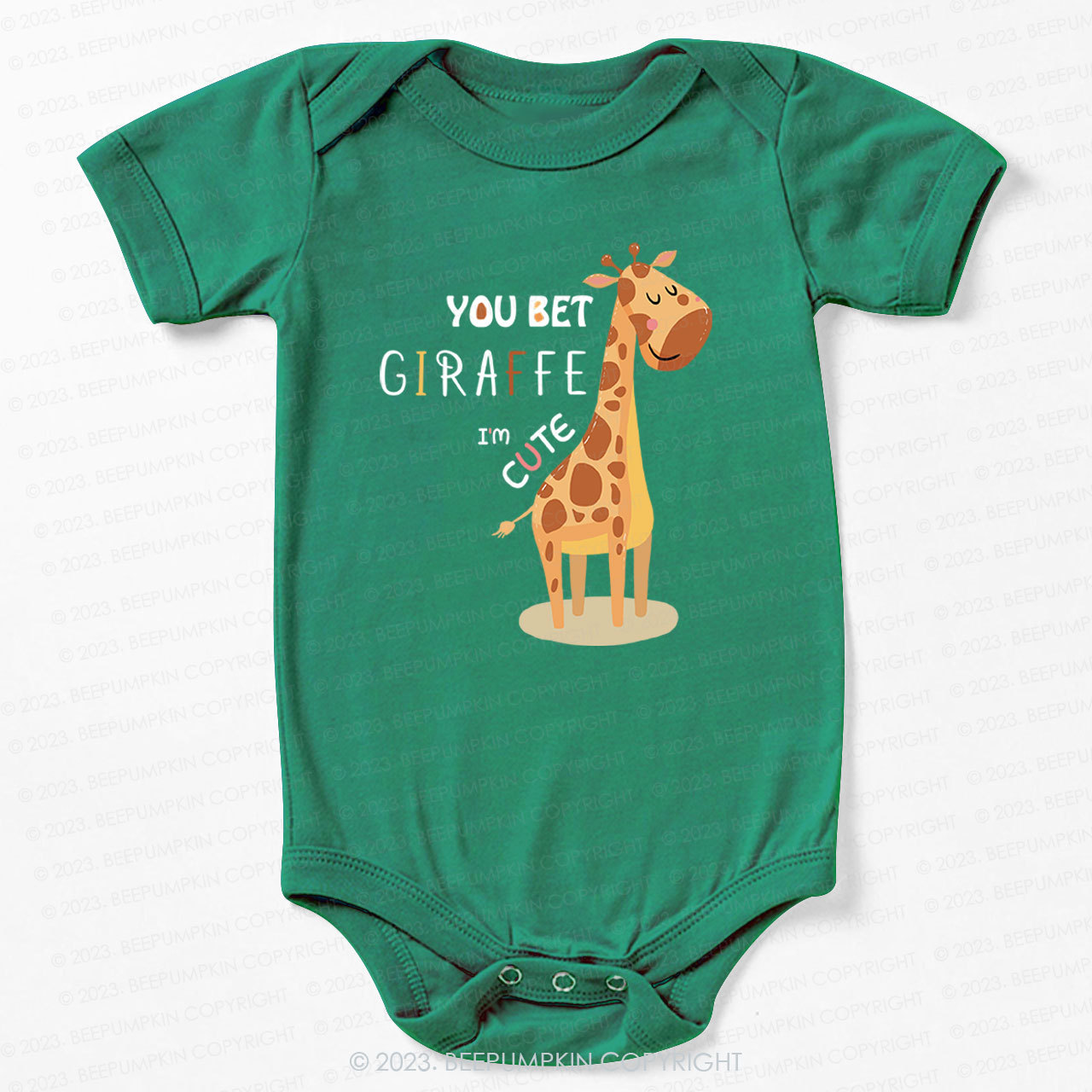 Giraffe Bodysuit For Baby 