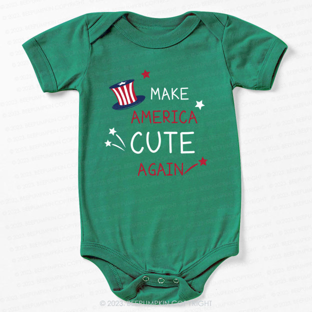 Make America Cute Again Bodysuit For Baby 