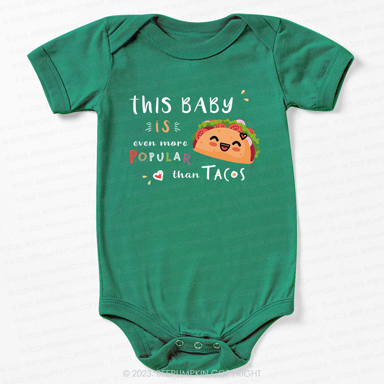 Popular Than Tacos Bodysuit For Baby 