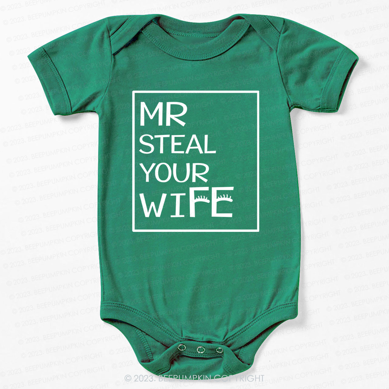 Mr Steal Your Heart Bodysuit For Baby 