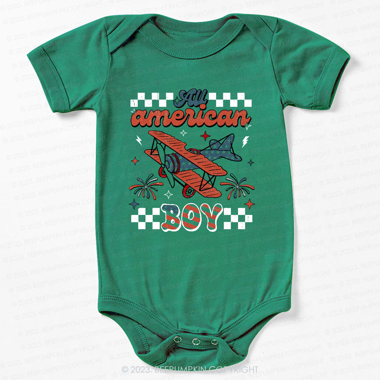 Fourth Of July Bodysuit For Baby 