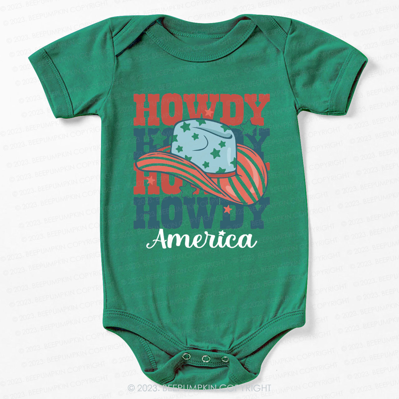 Howdy Cowboy Bodysuit For Baby 