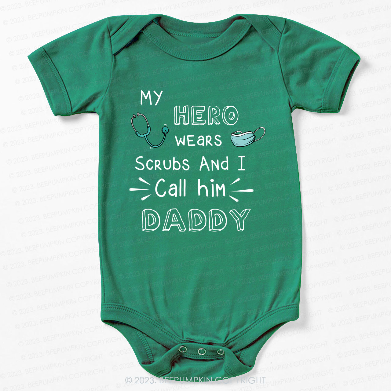 I Call Doctor Daddy Bodysuit For Baby 7