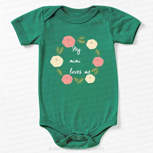 My Mimi Loves Me Bodysuit For Baby 