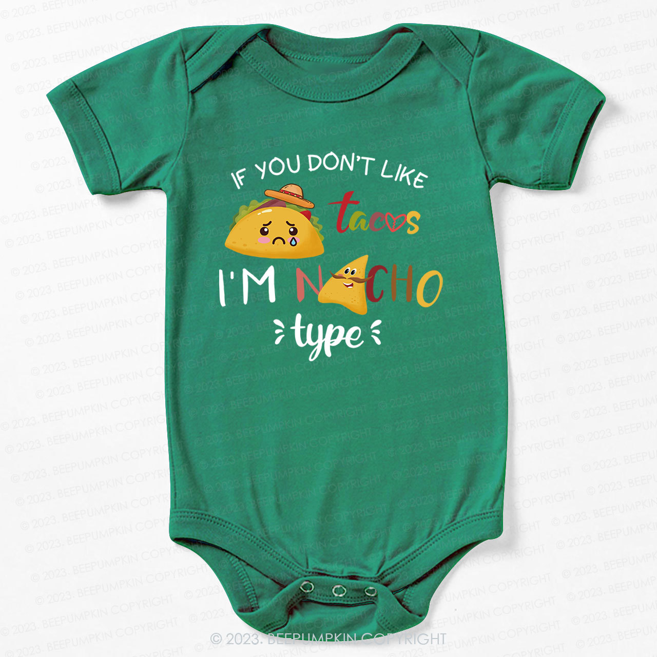 Cute Taco Slogan Bodysuit For Baby 7