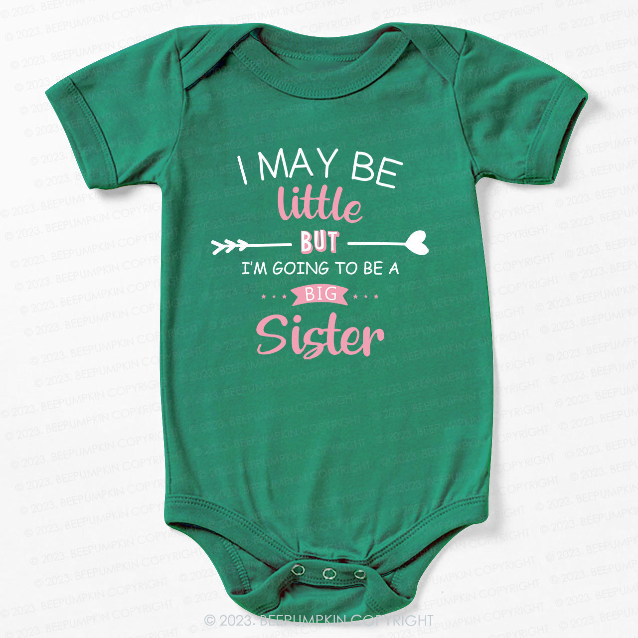 Sibling Birth Announcement Bodysuit For Baby 