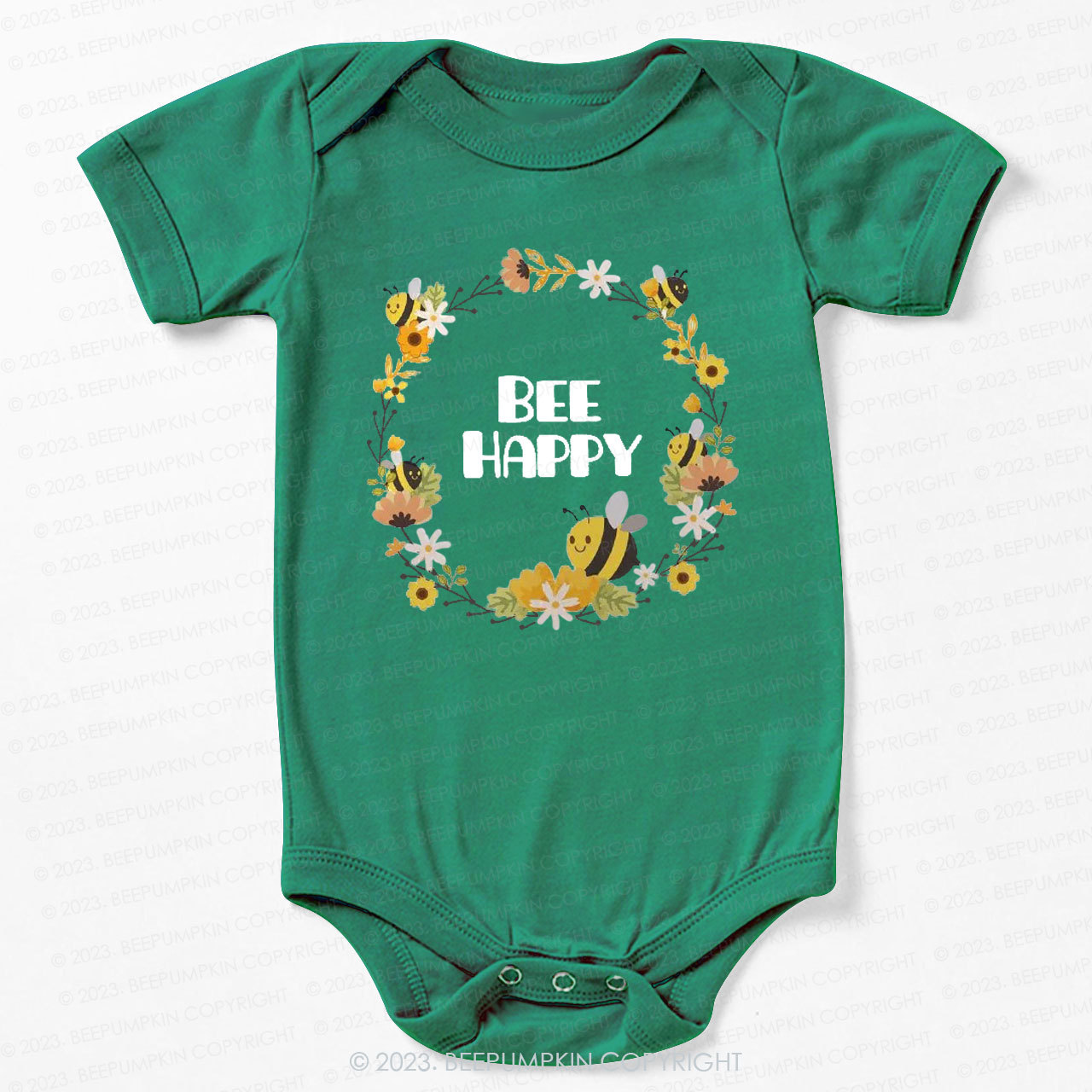 Bee Happy Bodysuit For Baby 