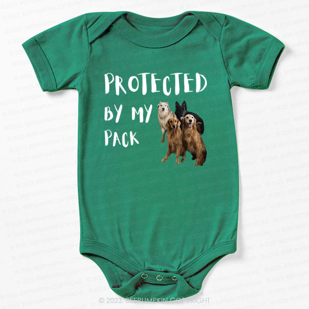 Personalized Pets Pack Bodysuit For Baby 