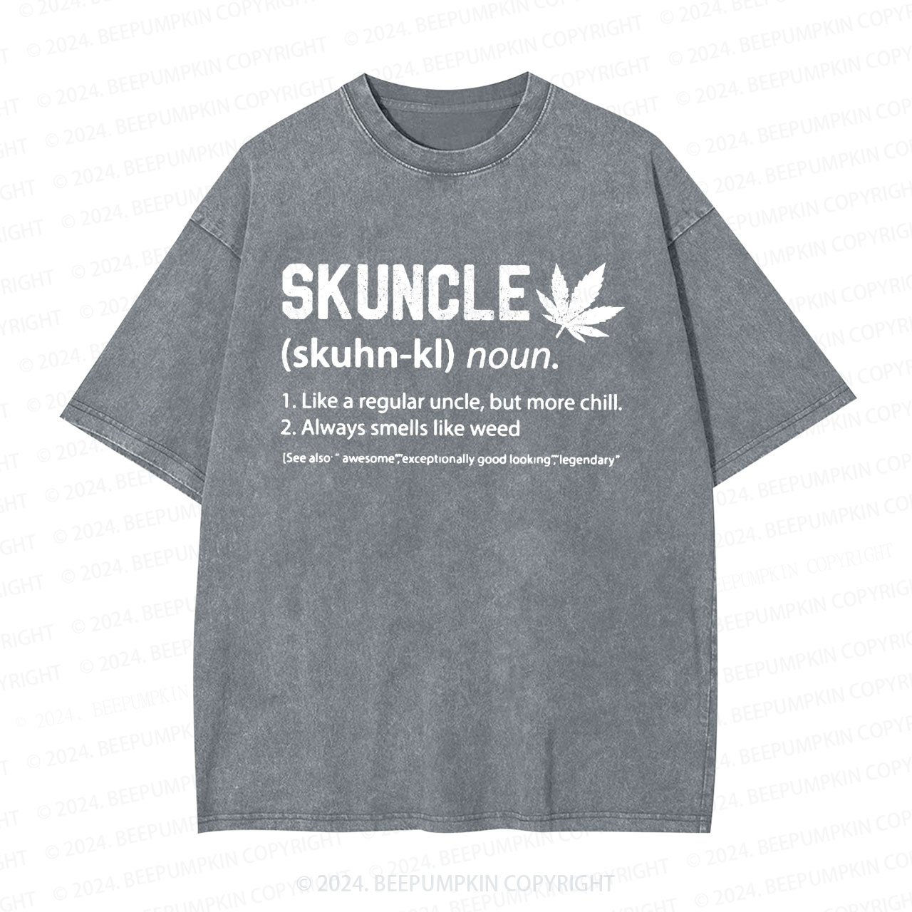  Skuncle Definition Uncle Washed T-Shirts 