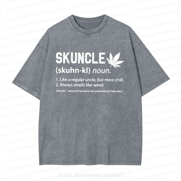  Skuncle Definition Uncle Washed T-Shirts 