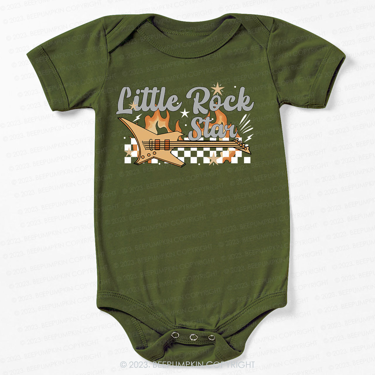 Little Rock Star Bodysuit For Baby
