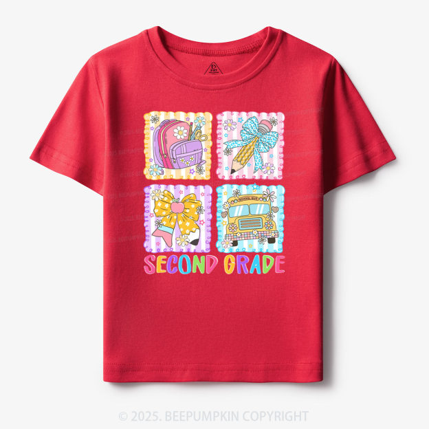 Learning Squares Toddler&Kid's Tees Beepumpkin