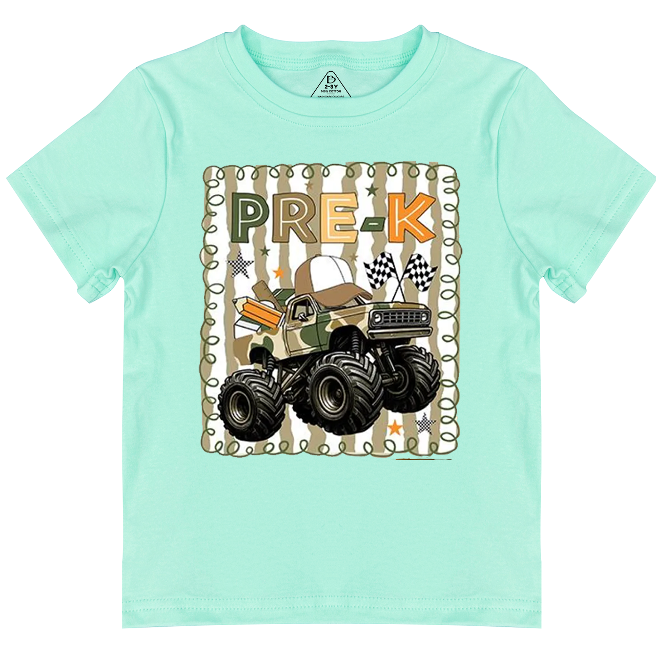 Personalized Truck For Boy Toddler&Kid's Tees Beepumpkin 