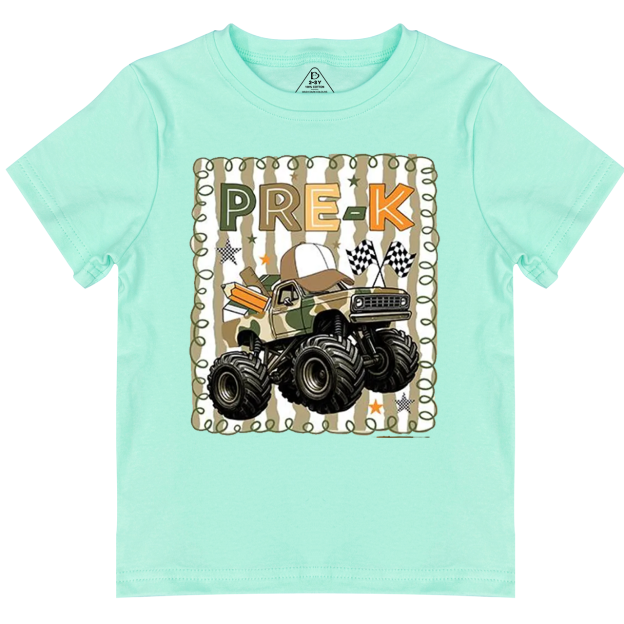 Personalized Truck For Boy Toddler&Kid's Tees Beepumpkin 