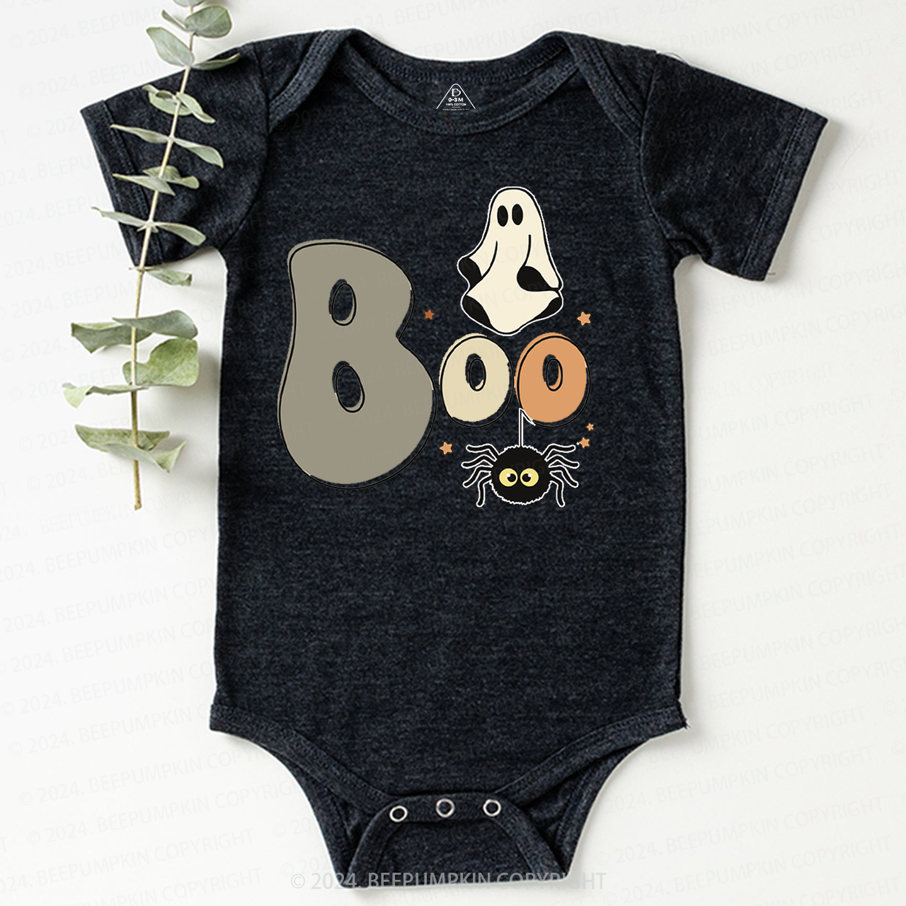 Cute Halloween Boo Baby Bodysuits 