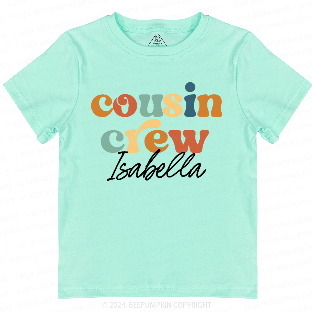 Colorful Cousin Crew Toddler&Kids Tees