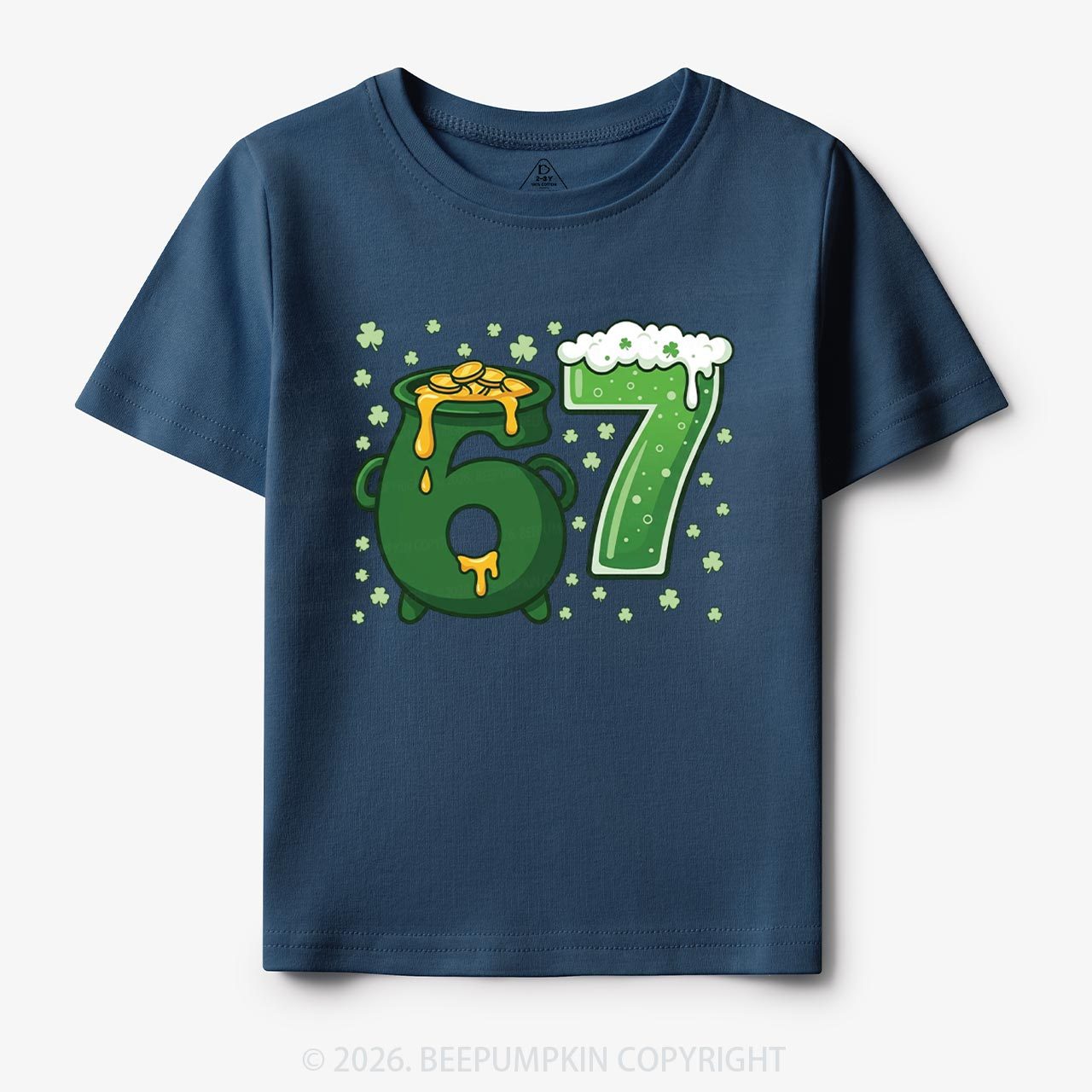 Six Seven St Patrick's Day Toddler&Kid's Tees Beepumpkin