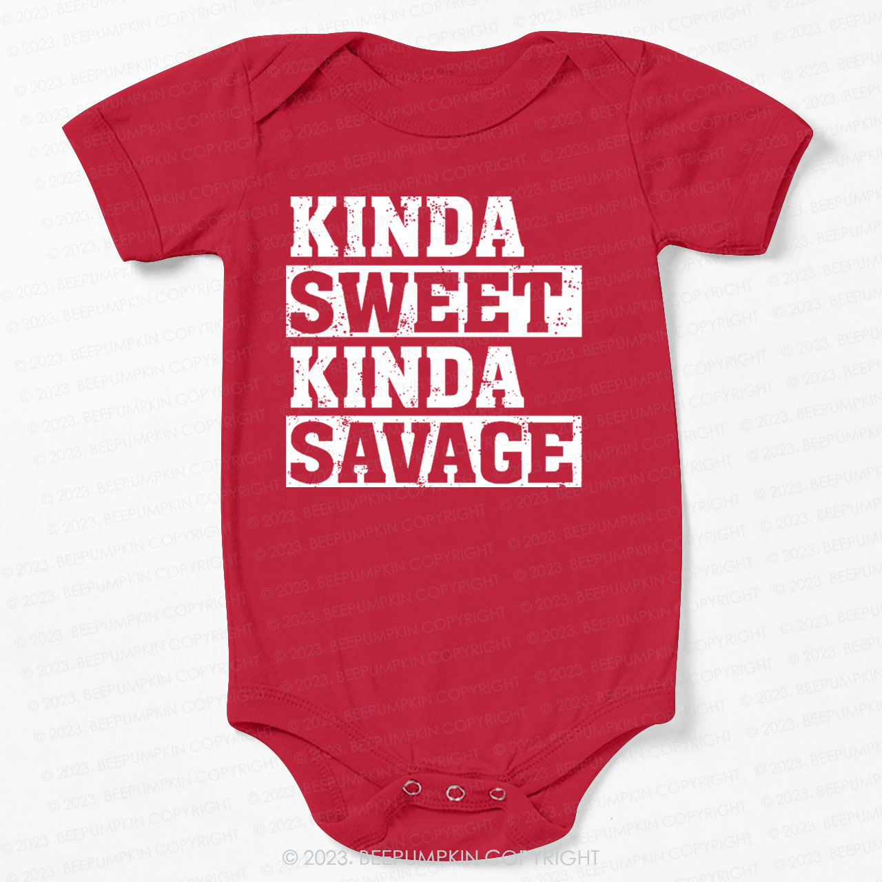 Kinda Sweet Kinda Savage Bodysuit For Baby