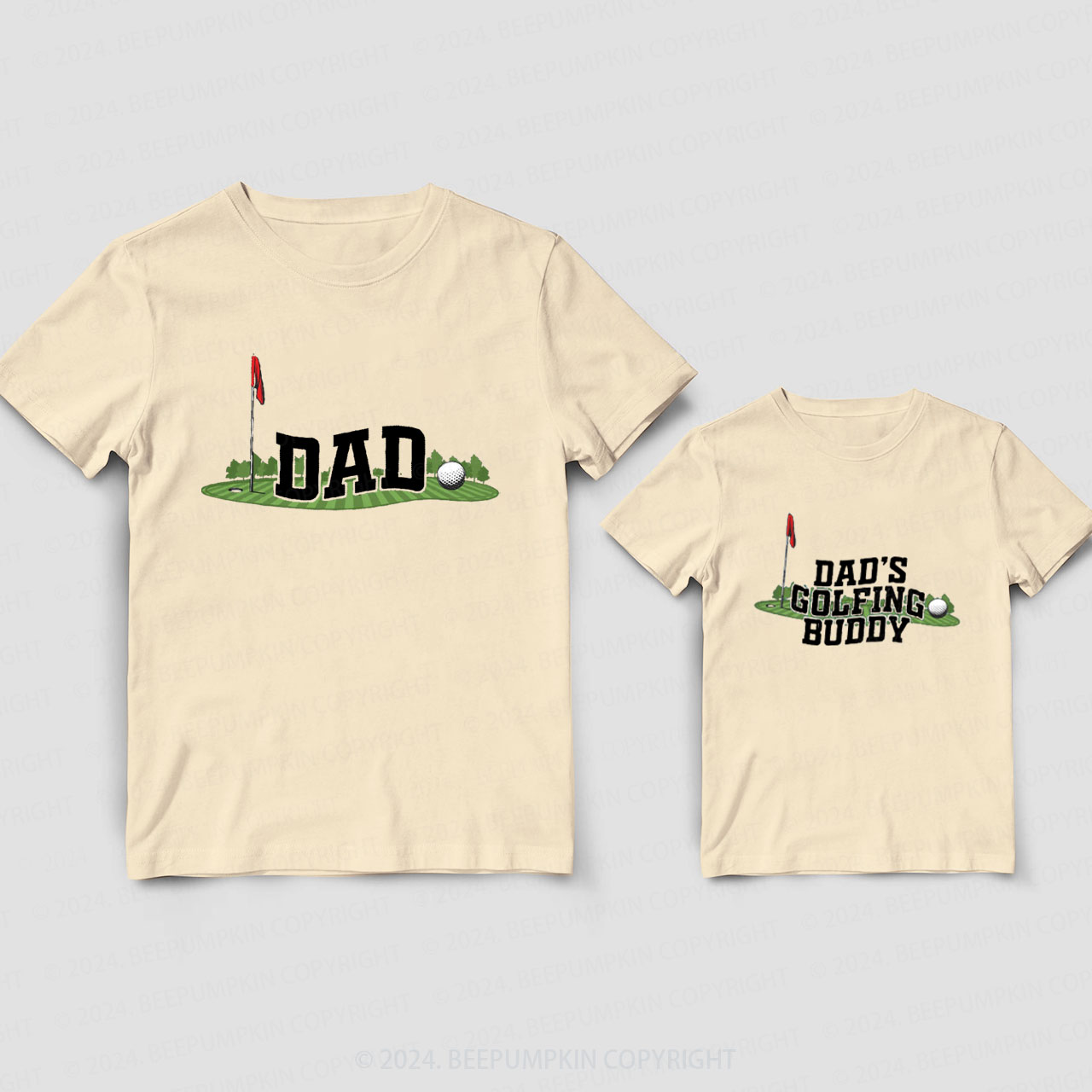 Daddy's Golf Buddy Daddy And Me Matching Shirt