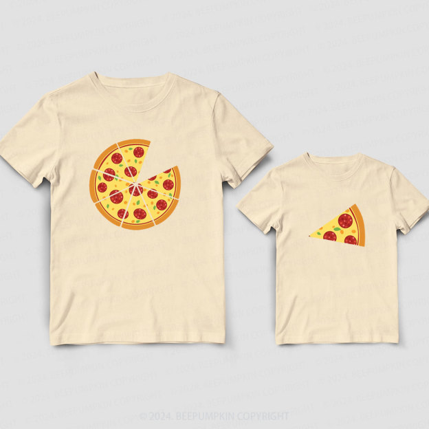 Funny Pizza Daddy And Me Matching Shirt