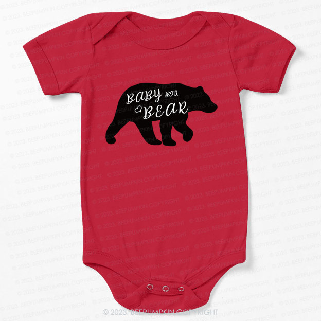 Baby Bear Bodysuit For Baby 