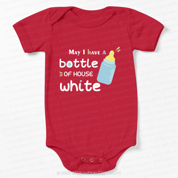 House White Bodysuit For Baby 