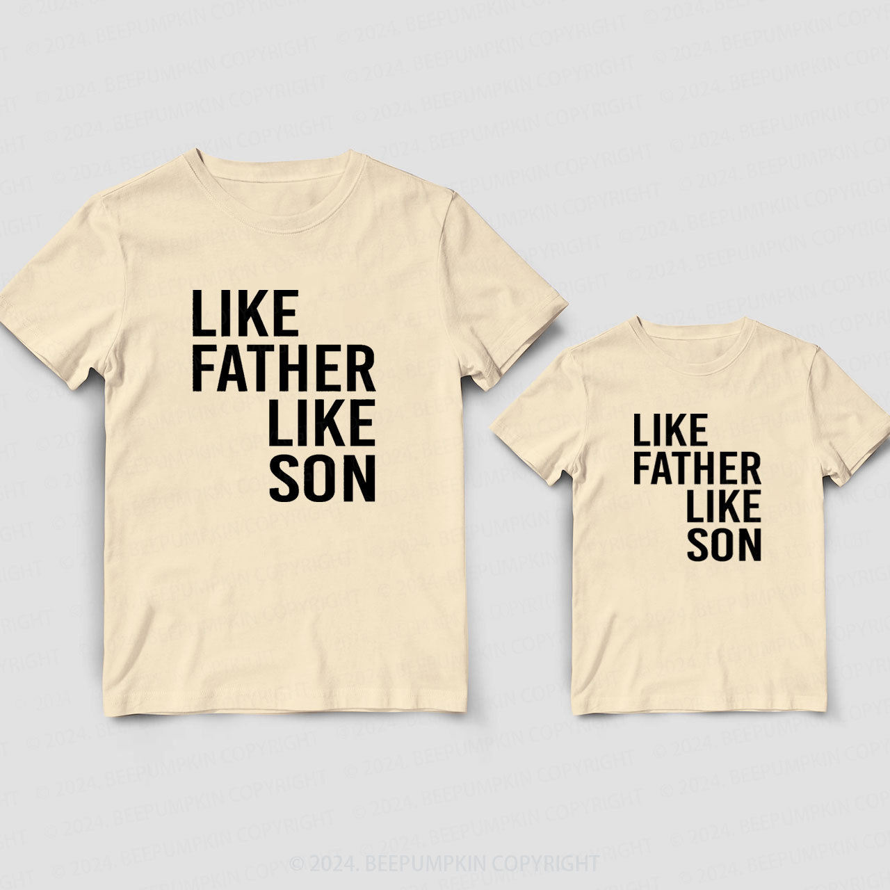 Like Father Like Son Daddy And Me Matching Shirt