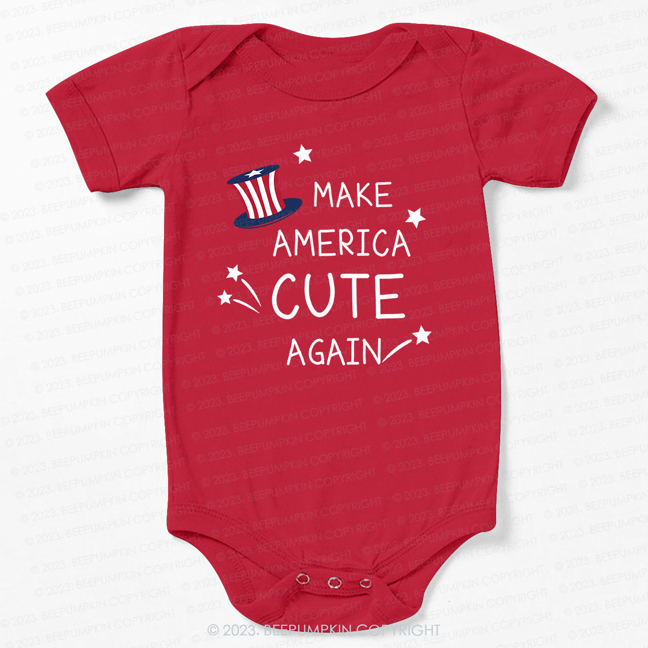 Make America Cute Again Bodysuit For Baby 