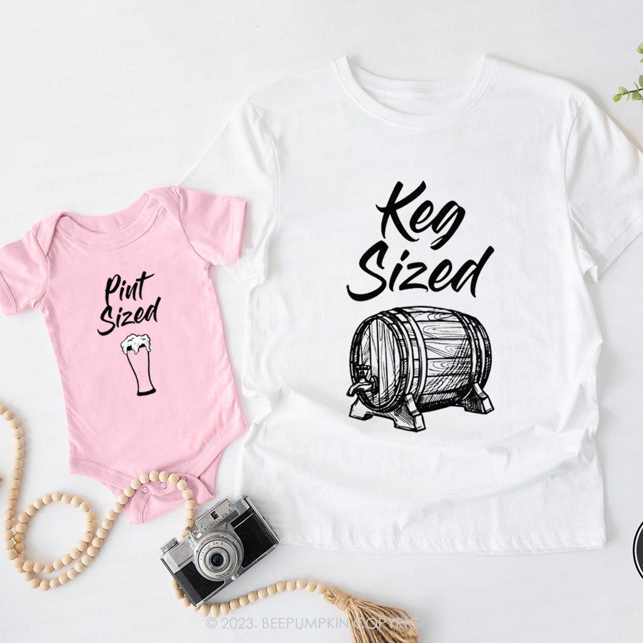 Cute Father Son Dad & Me Matching T-Shirts