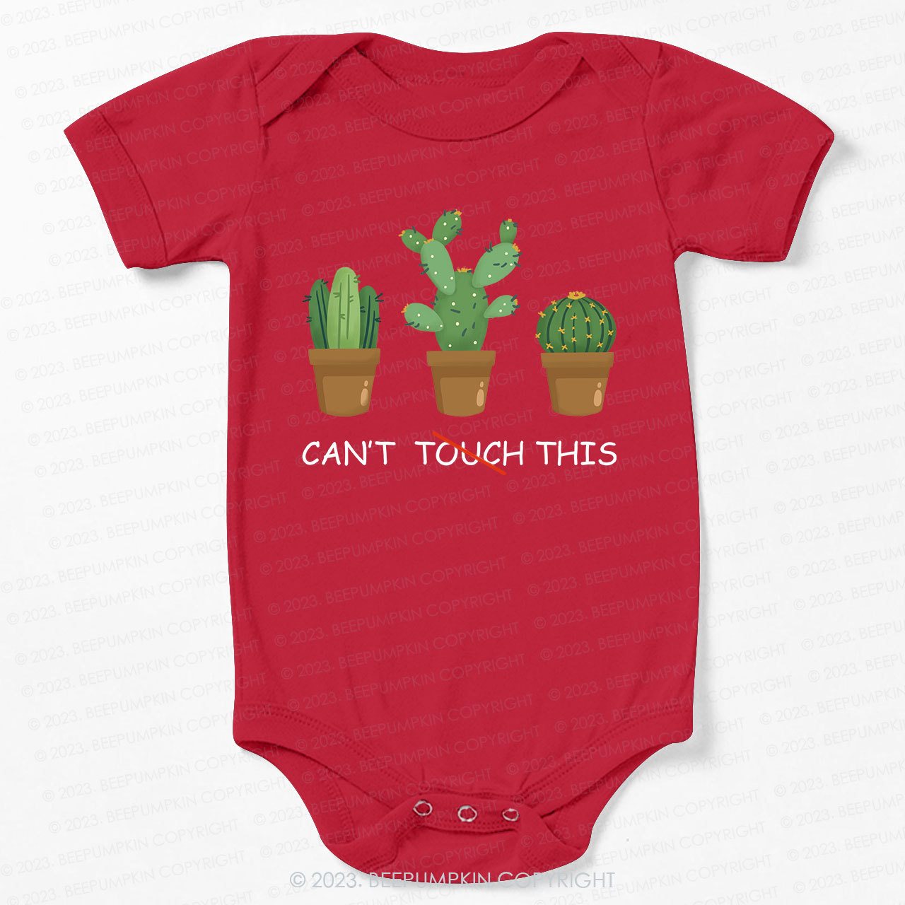 Can Not Touch Bodysuit For Baby 