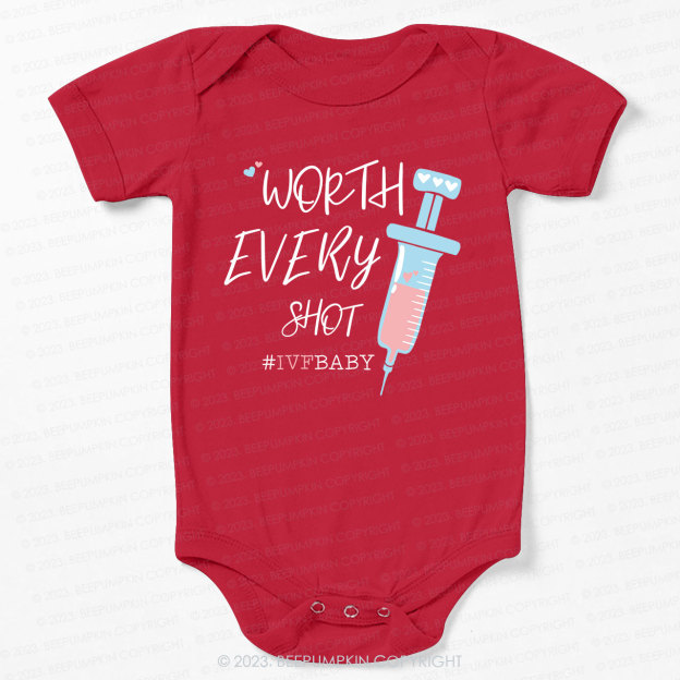 Worth Every Shot Bodysuit For Baby 7
