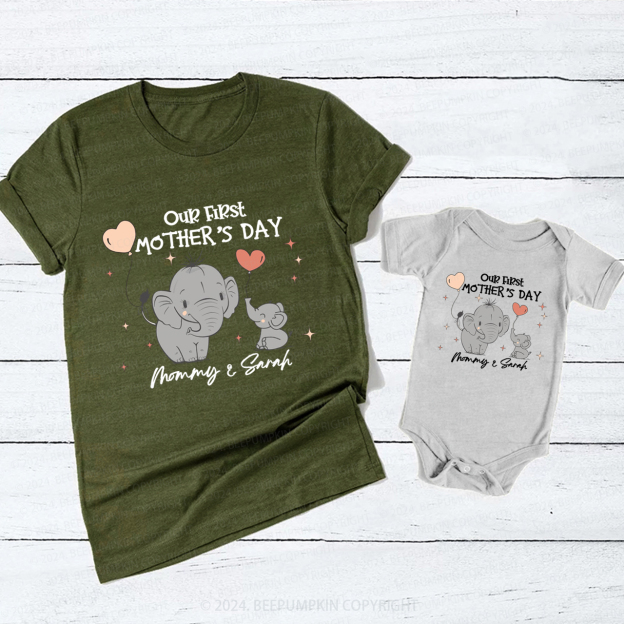 Custom Mother's Day T-Shirts For Mom&Me
