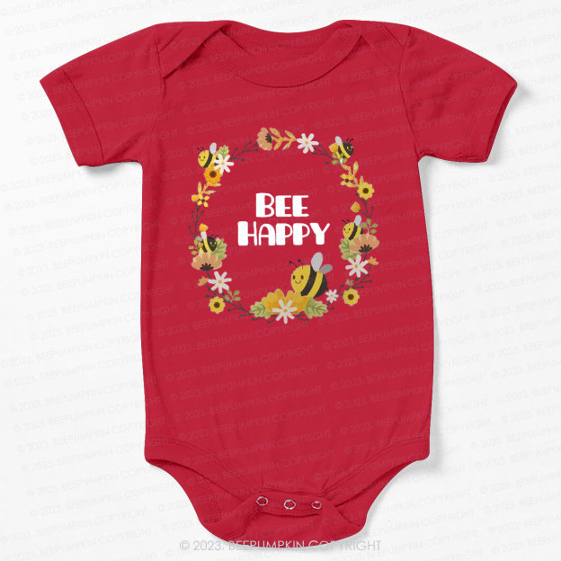 Bee Happy Bodysuit For Baby 