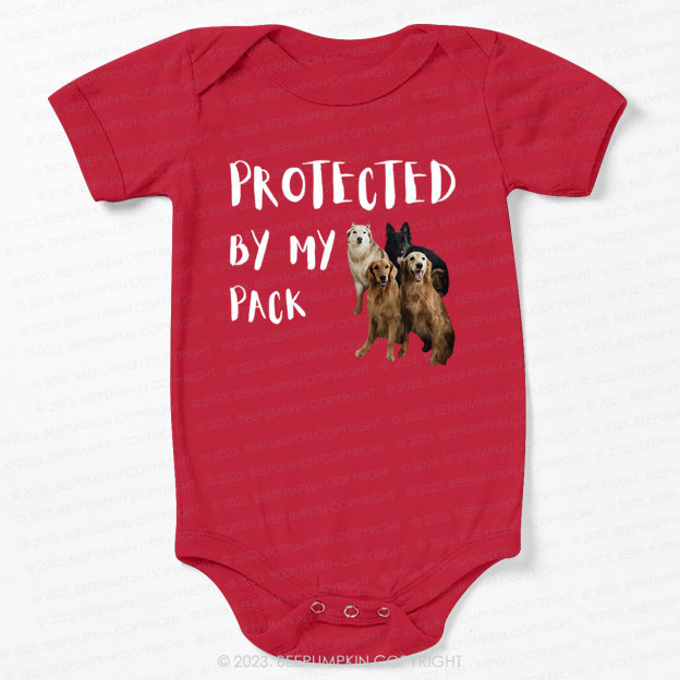 Personalized Pets Pack Bodysuit For Baby 
