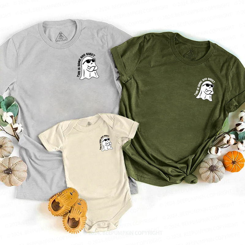 This Is Some Boo Sheet Family Matching Shirts