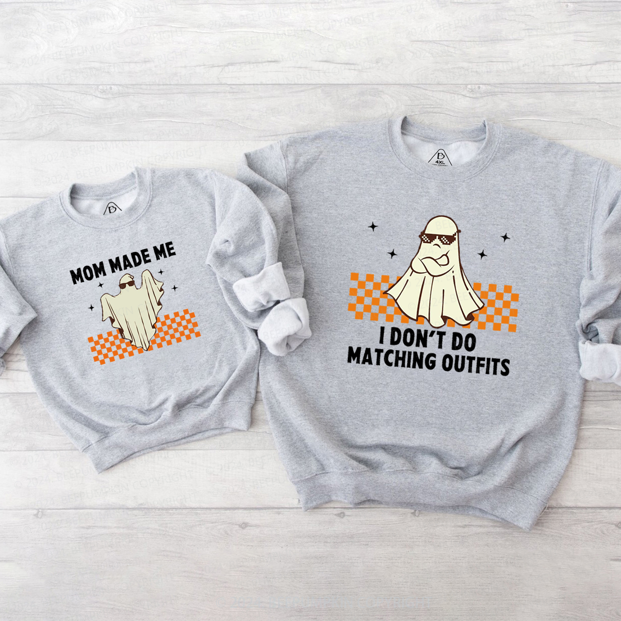 Matching Halloween Group Family Matching Sweatshirt