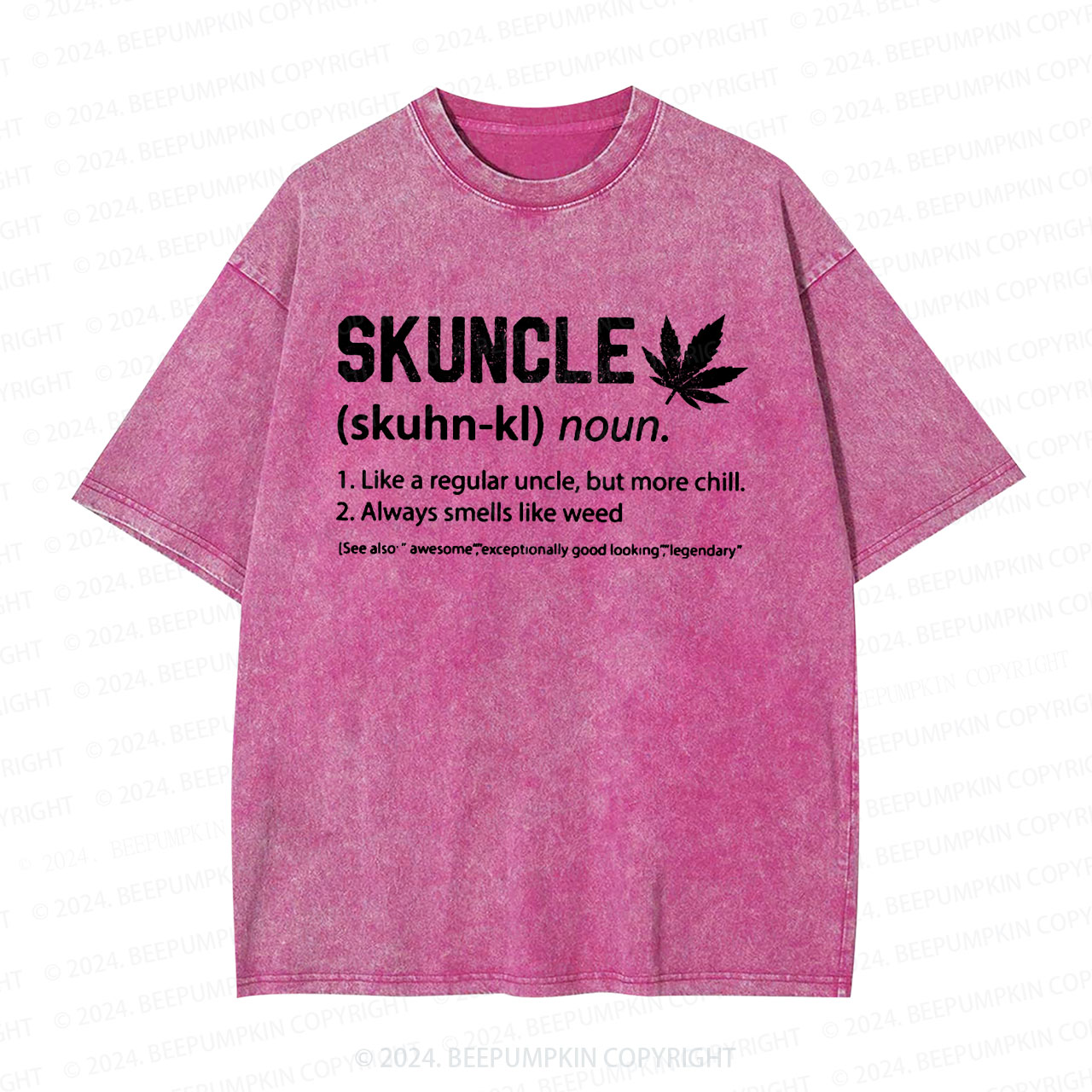  Skuncle Definition Uncle Washed T-Shirts 
