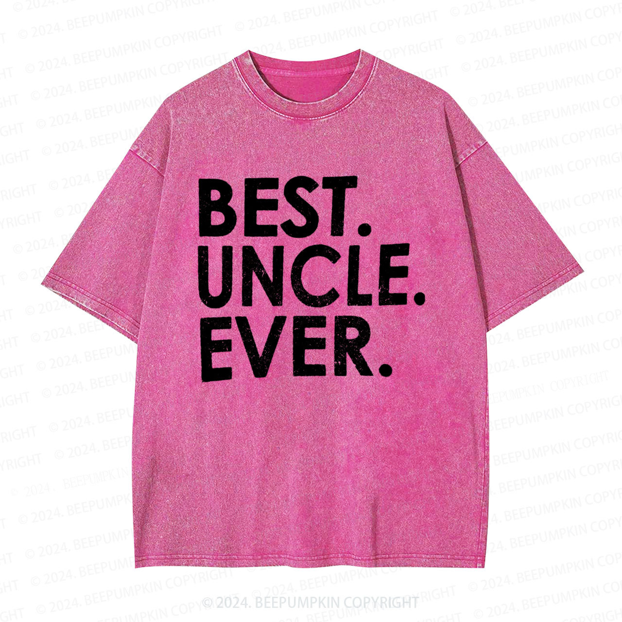 Best Uncle Ever Uncle Washed T-Shirts 