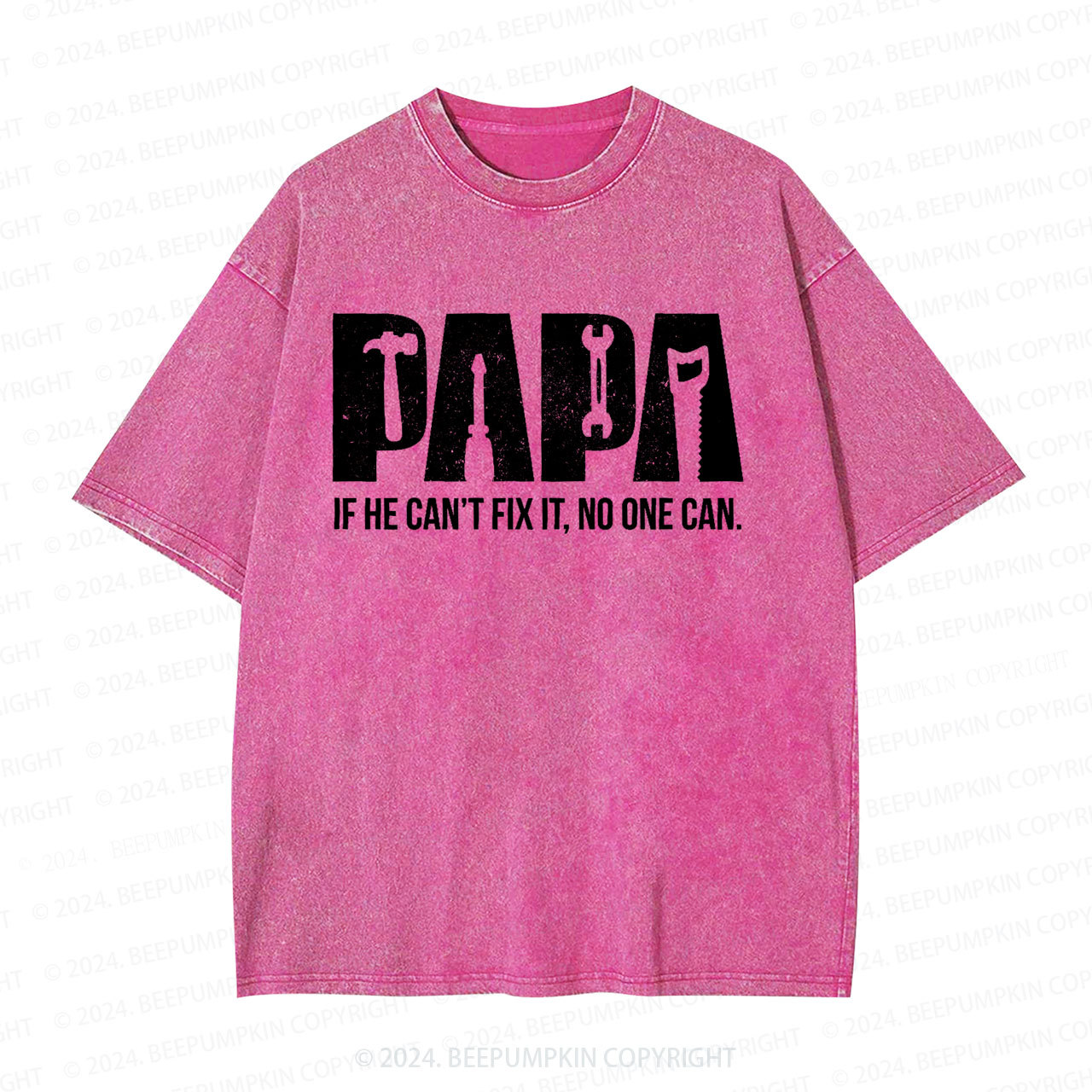 Fixer of Things Dad Washed T-Shirts 