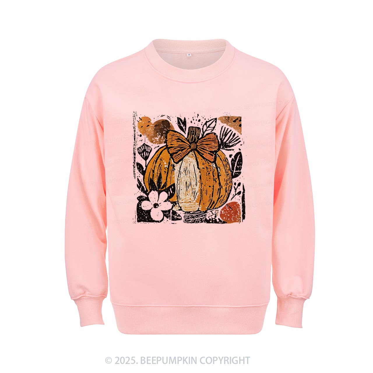 Pumpkin Boho Floral Sweatshirt Beepumpkin